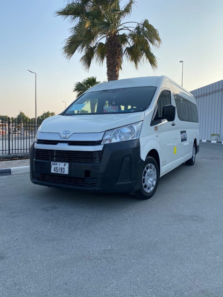 Dubai Airport Transfer Service - Toyota Van booking