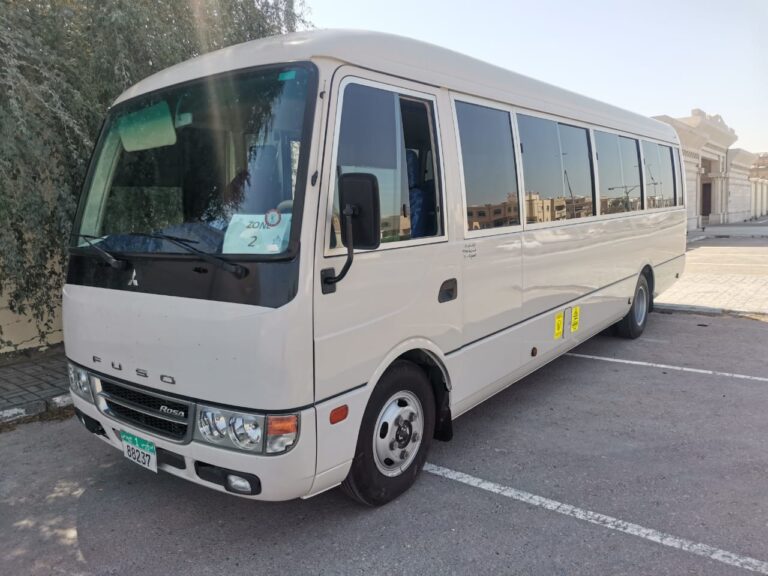 Comfortable bus rental Dubai / royal plus transport