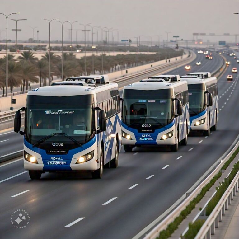 Bus Rental in Abu Dhabi / royal plus transport