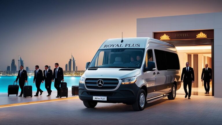 12 seater van rental dubai