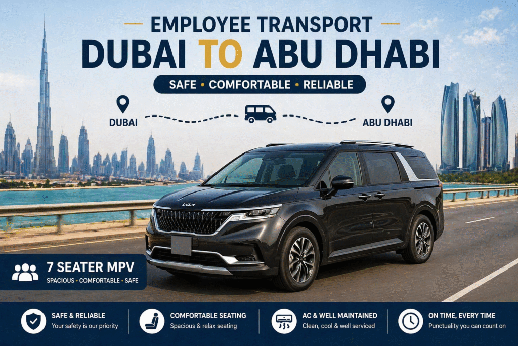 Dubai to Abu Dhabi bus, Abu Dhabi to Dubai bus